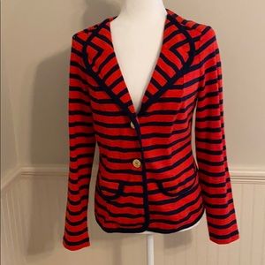 CAbi Nautical Striped Jacket M